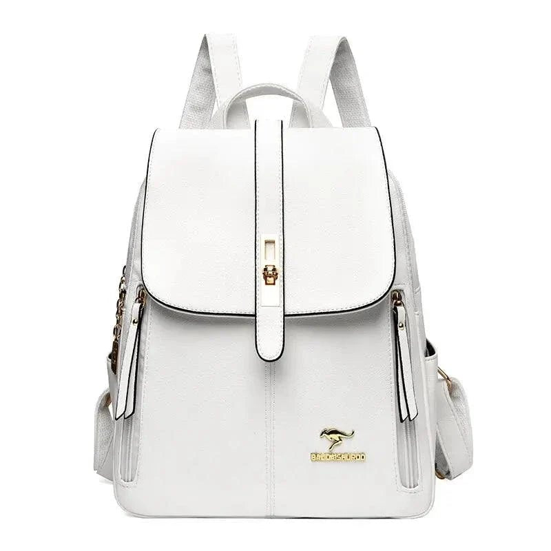 Luxury Women Leather Backpacks - Flora Elegante